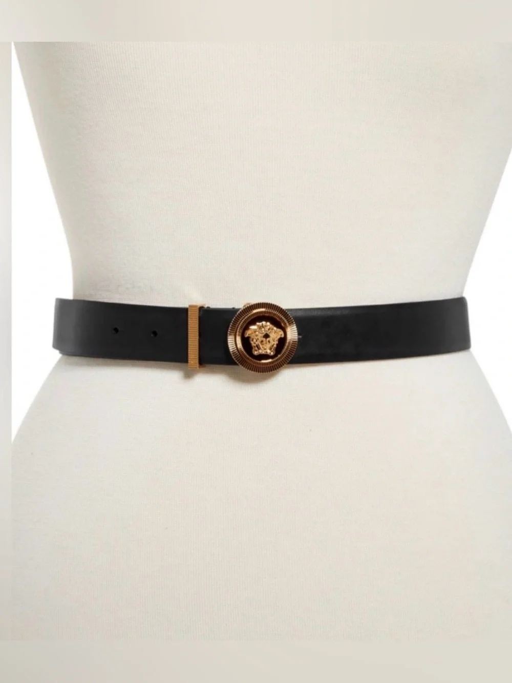 Versace Medusa black belt